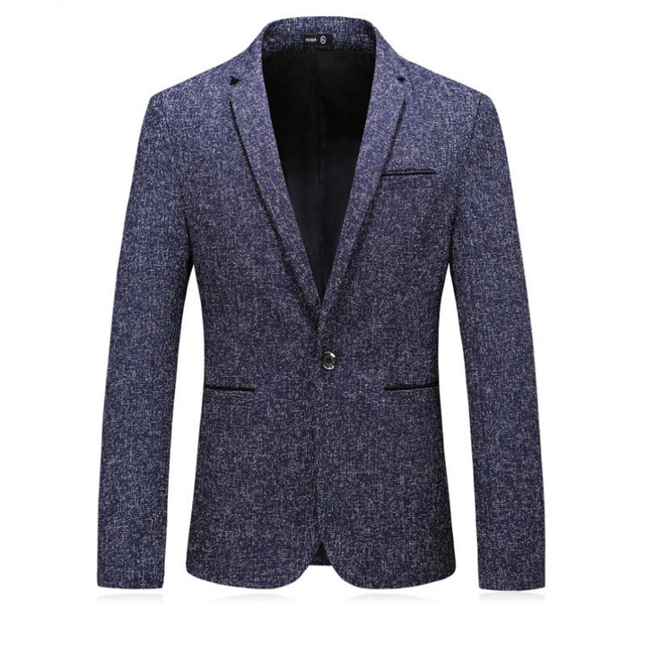 Men's elegant blazer with structured design and slim fit Lisslune