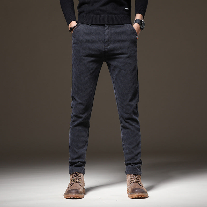 Men's Elegant Casual Pants with Stylish Cut Lisslune