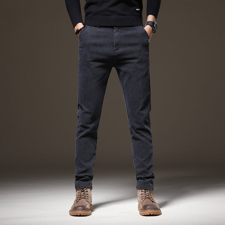 Men's Elegant Casual Pants with Stylish Cut Lisslune
