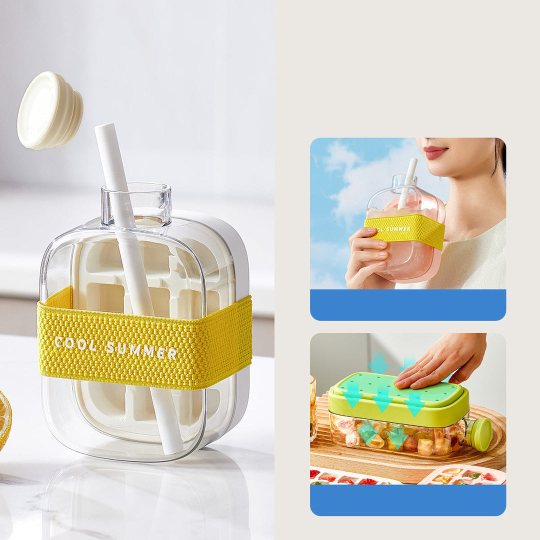 Lisslune | Practical 2in1 Ice Cube Bottle