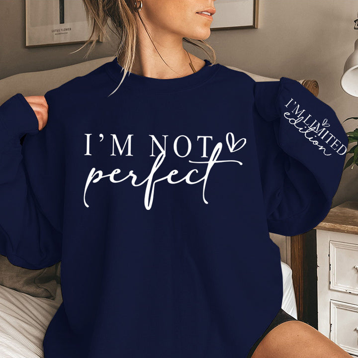 Women's Oversized Sweatshirt with Unique Statement Print Lisslune