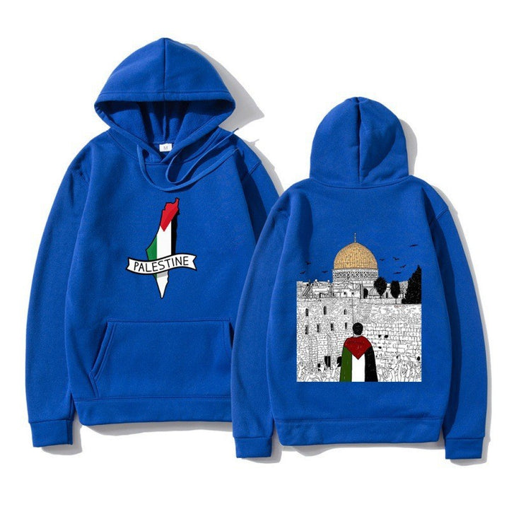 Women's hoodie with cultural motif and unique graphic design Lisslune