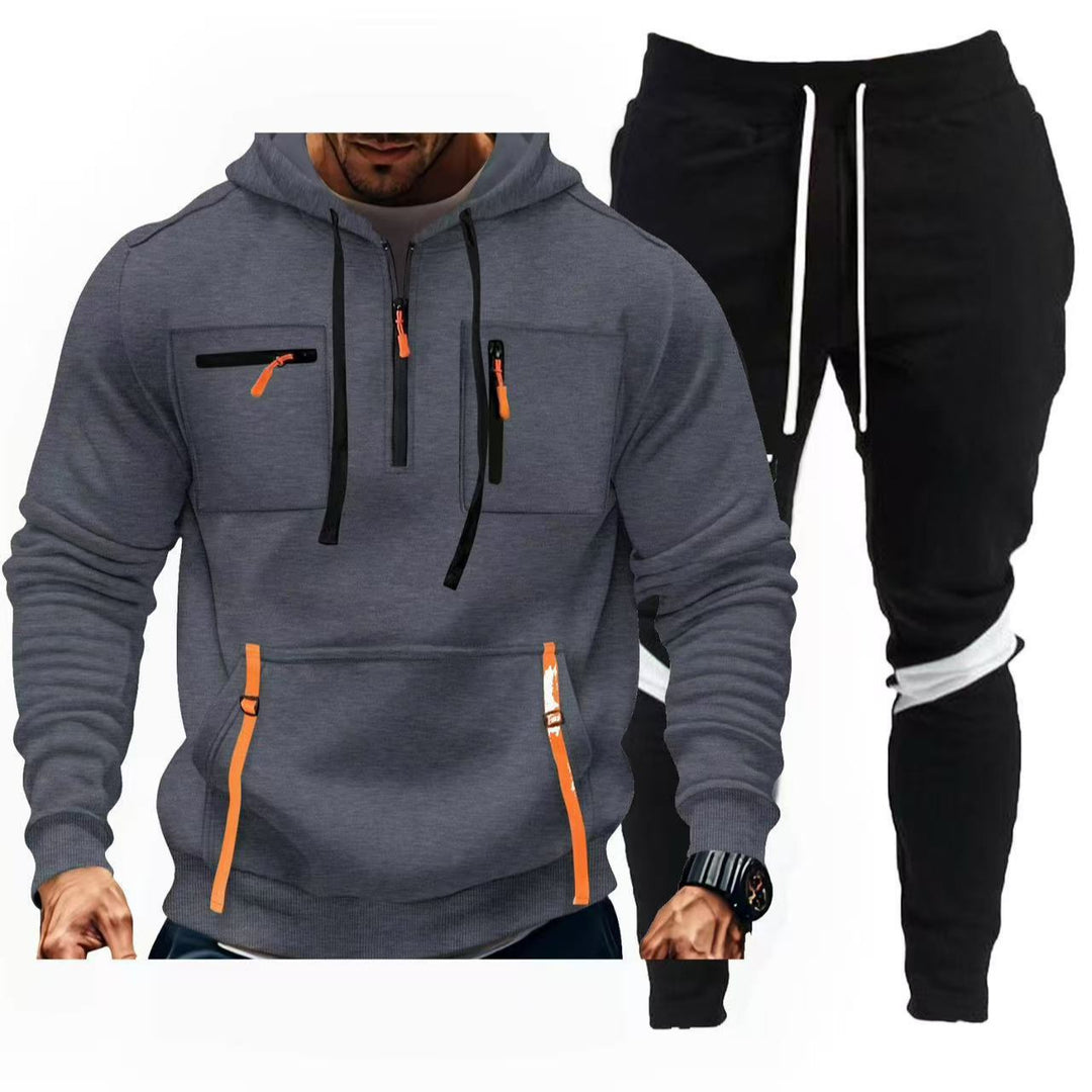 Men's sporty hoodie and jogging pants set Lisslune