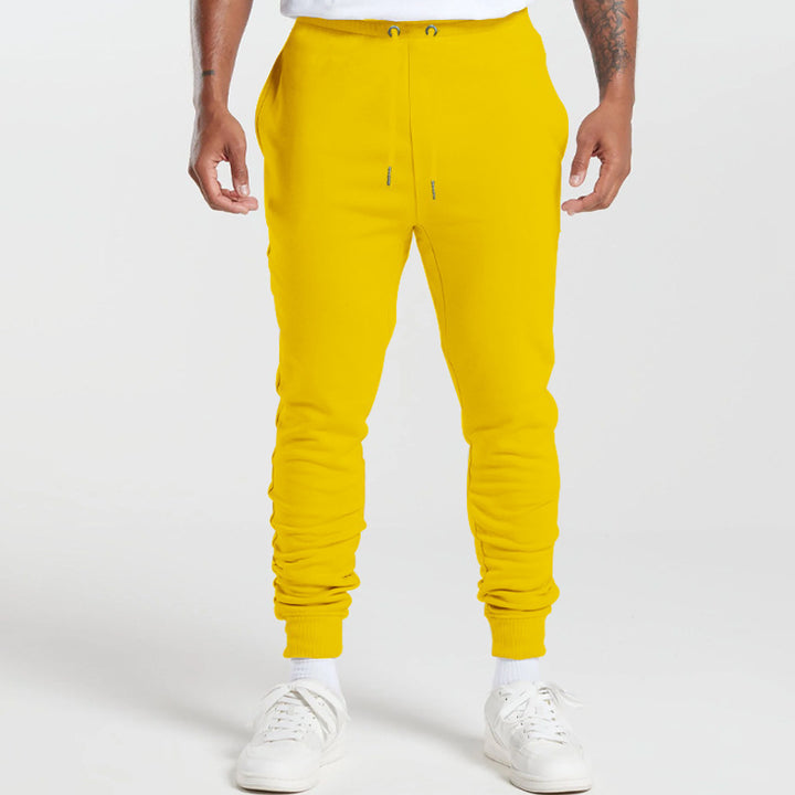 Men's Comfortable Jogging Pants with Elastic Waistband and Practical Pockets Lisslune