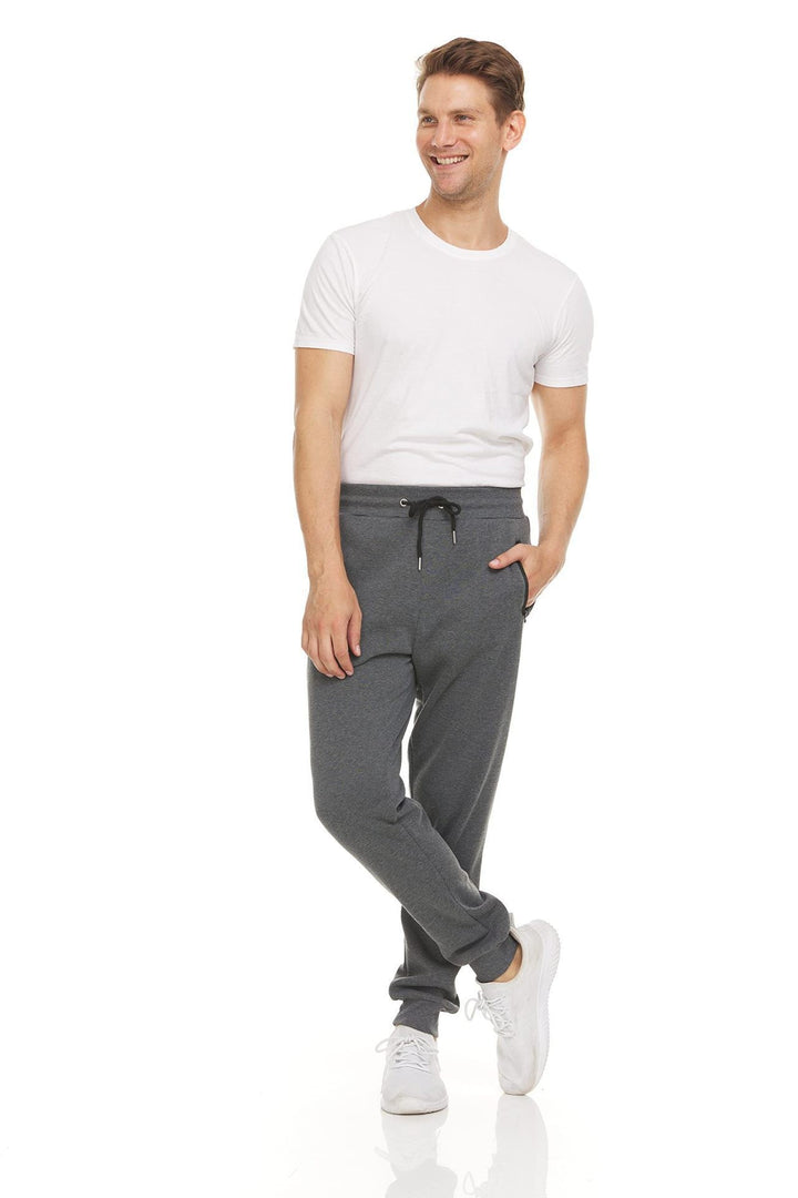 Men's Comfortable Jogging Pants with Elastic Waistband and Practical Side Pockets Lisslune