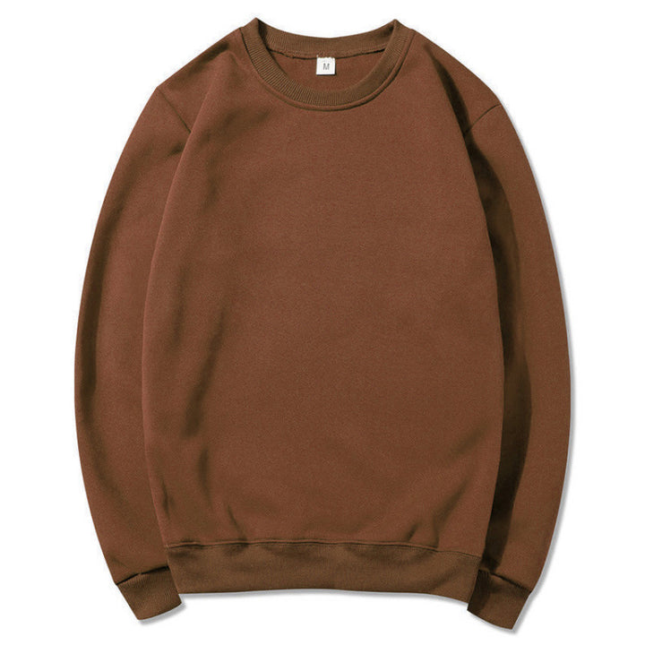 Women's sweatshirt made of soft fleece material with a classic round neckline Lisslune