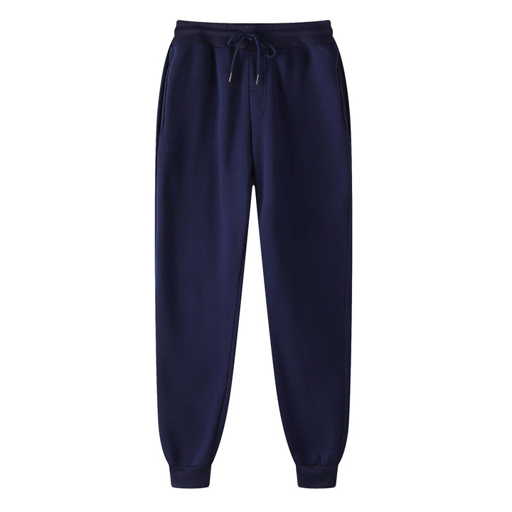 Men's lounge pants with elastic waistband and practical side pockets Lisslune