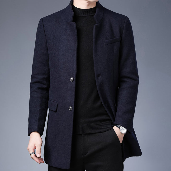 Men's elegant wool coat Lisslune
