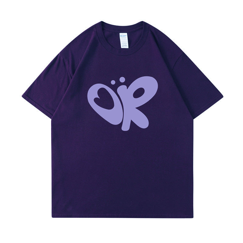 Women's casual T-shirt with unique graphic print Lisslune