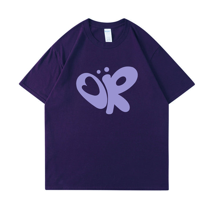 Women's casual T-shirt with unique graphic print Lisslune
