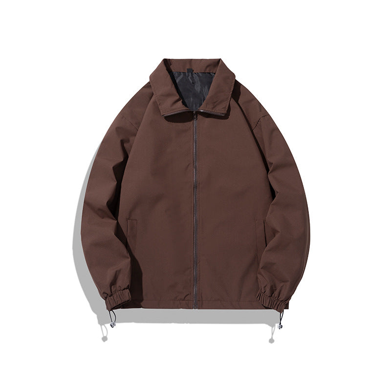 Men's transitional jacket with adjustable hood and elastic cuffs Lisslune