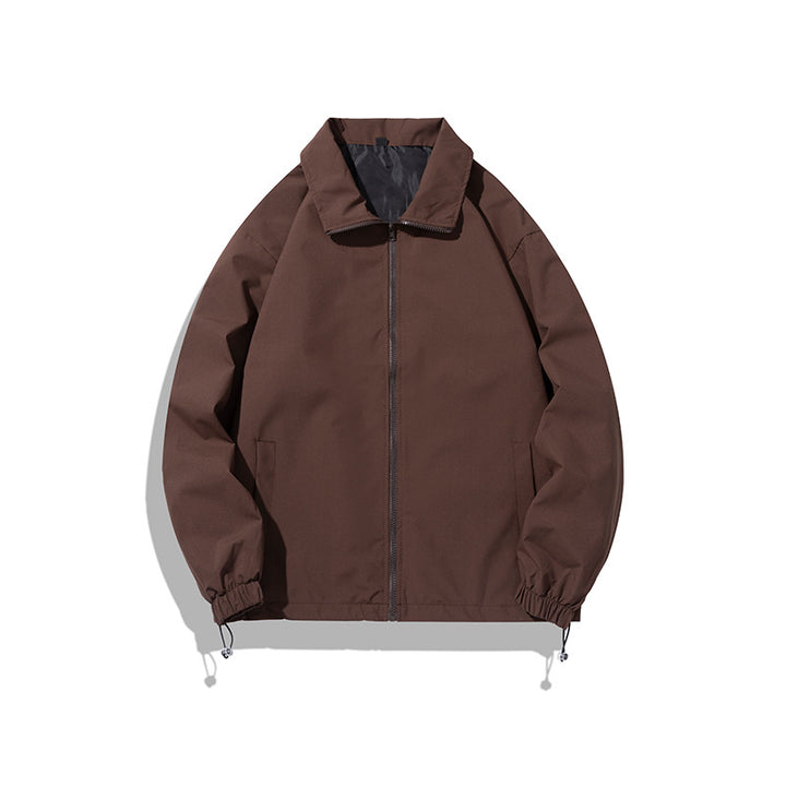 Men's transitional jacket with adjustable hood and elastic cuffs Lisslune
