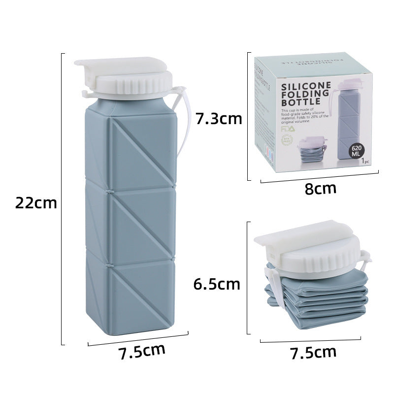 Lisslune | Practical Foldable Silicone Bottle for On the Go