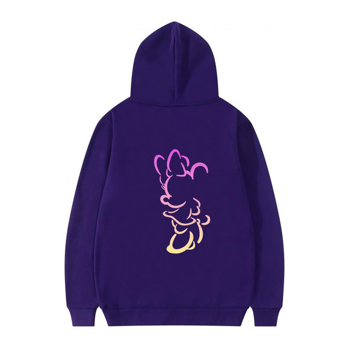 Women's hoodie with artistic cloud design and soft inner lining Lisslune