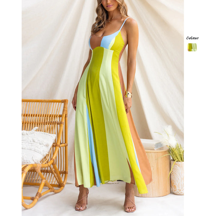 Women’s long sleeve dress with side slit and elegant draping effect Lune London