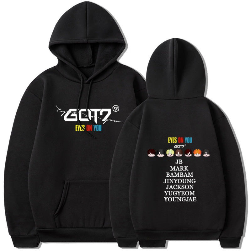 Women's hoodie with unique GOT7 design and comfortable fit Lisslune