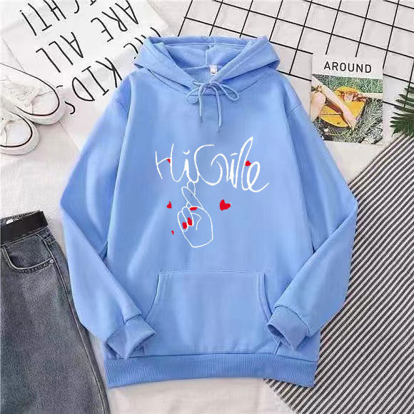 Women hoodie with creative graphic design Lisslune
