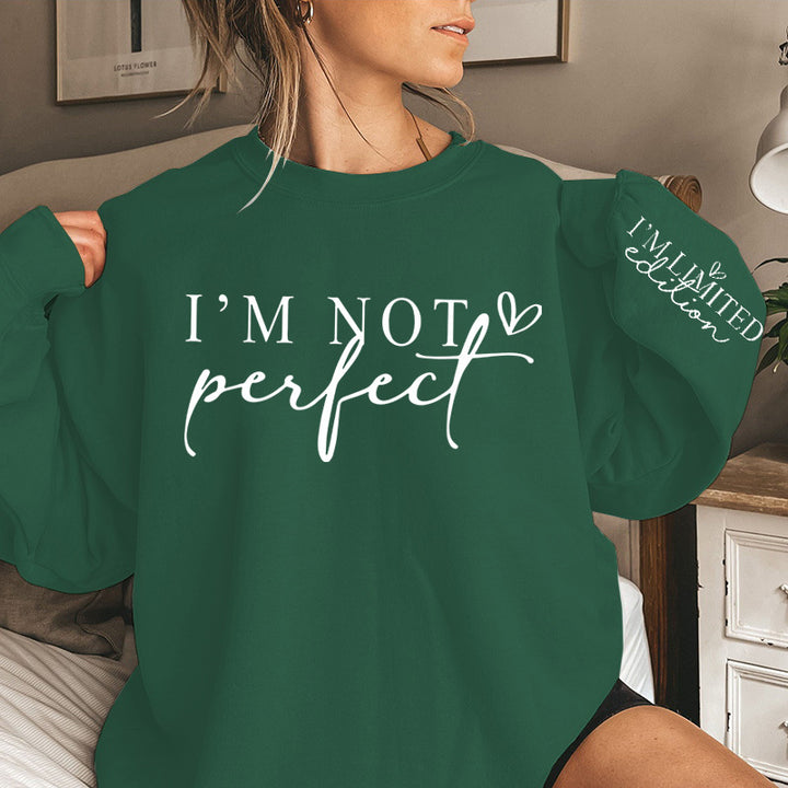 Women's Oversized Sweatshirt with Unique Statement Print Lisslune