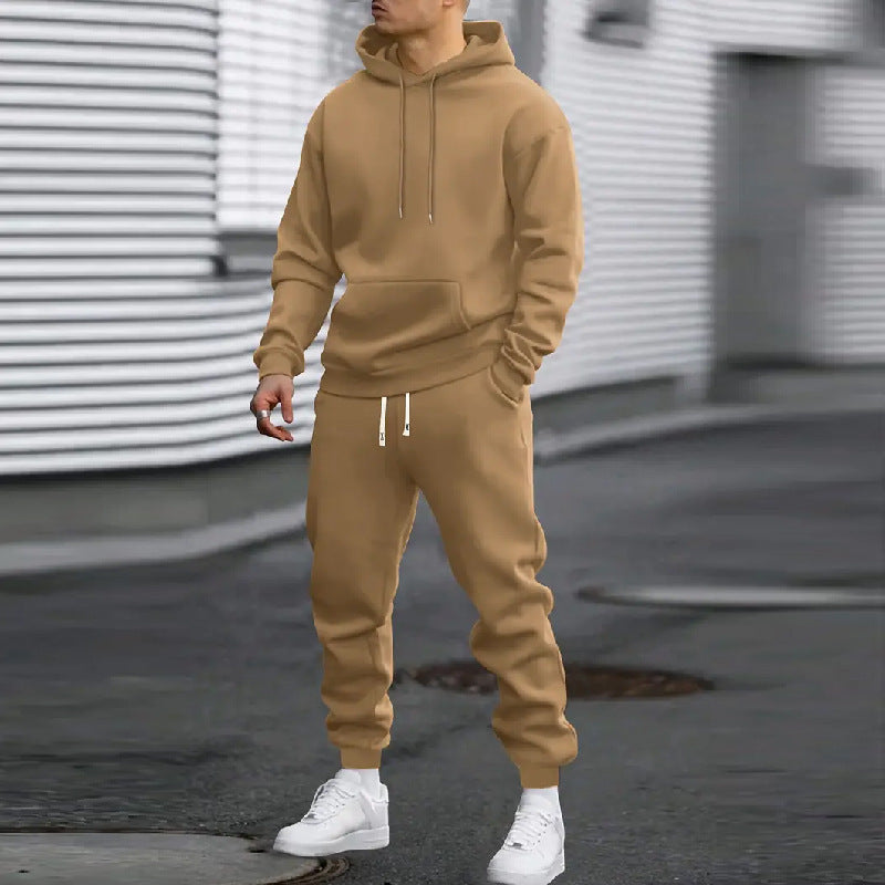 Men's sporty hoodie tracksuit made of high-quality sweat fabric Lisslune