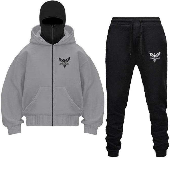 Women's tracksuit with practical zipper and soft inner lining Lisslune