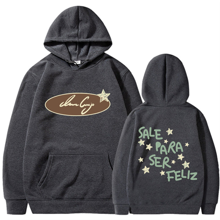 Women's hoodie sweatshirt with creative lettering and eye-catching design Lisslune