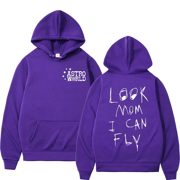 Women's hoodie with creative statement print Lisslune