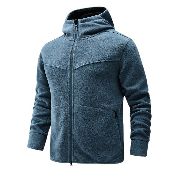 Men's fleece jacket with ergonomic fit and practical zip pockets Lisslune