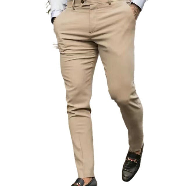 Men's elegant and stylish chinos with slim fit Lisslune