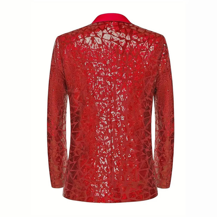 Men's glamorous sequin blazer Lisslune