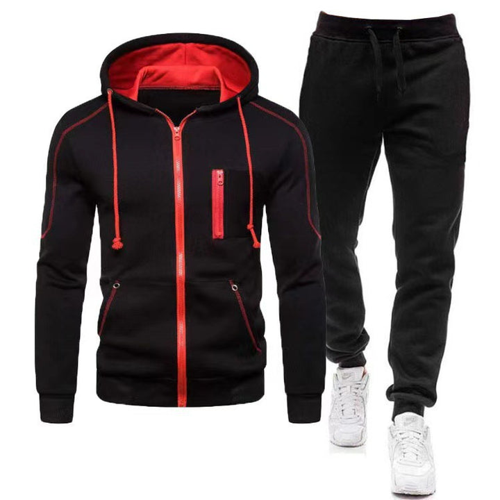 Men's Tracksuit with Stylish Zipper Lisslune