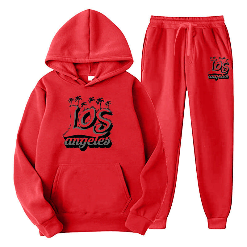 Women's Sporty Hoodie and Jogging Pants Set Lisslune