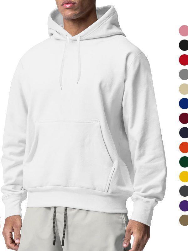 Men's comfortable hoodie with kangaroo pocket made of soft material Lisslune