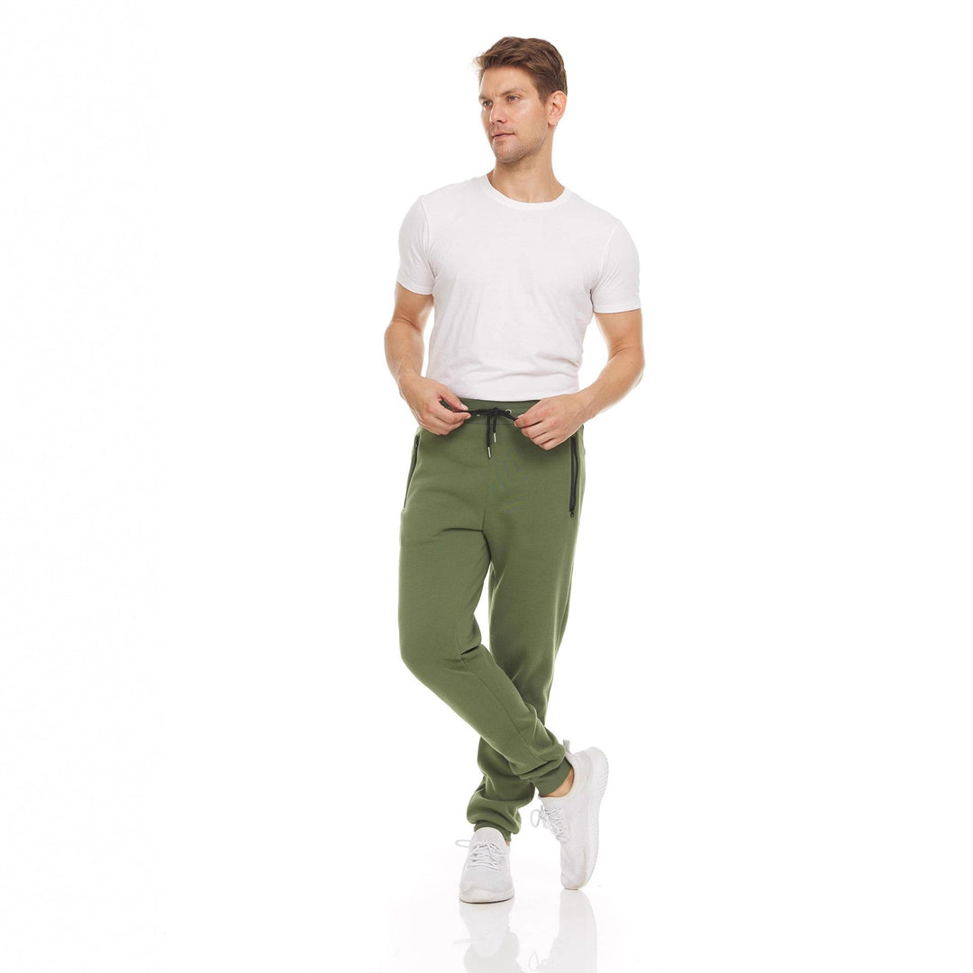 Men's Comfortable Jogging Pants with Elastic Waistband and Practical Side Pockets Lisslune
