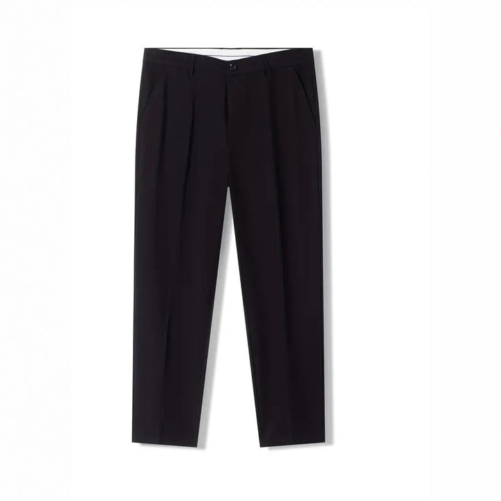 Men's Fashion Suit Pants with Slim Fit and Elegant Pleats Lisslune