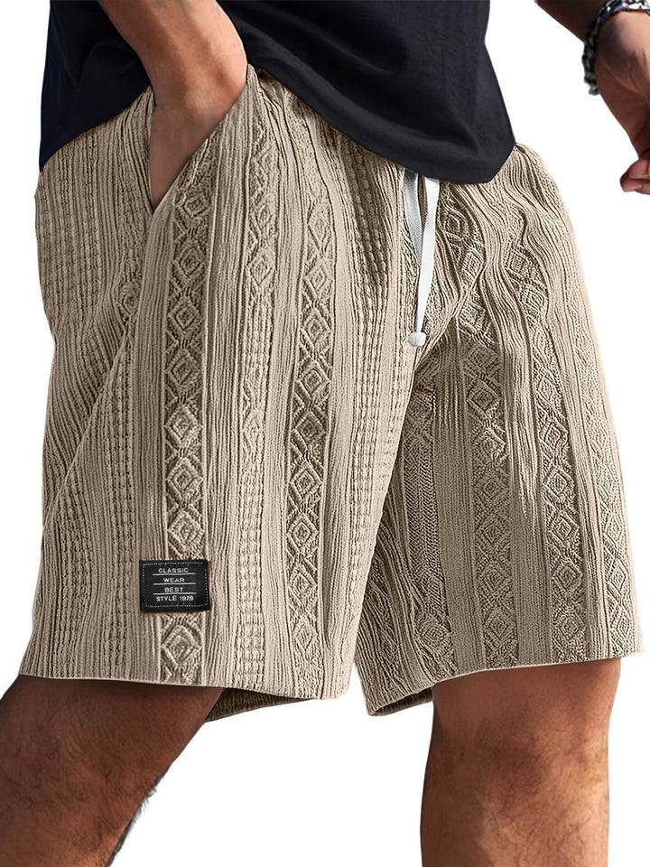 Men's Stylish Leisure Pants in Casual Knit Design Lisslune