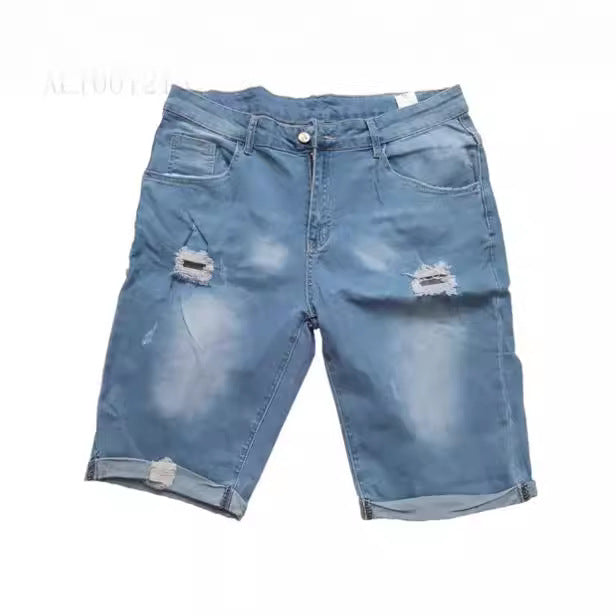 Herren Destroyed Jeansshorts Lisslune