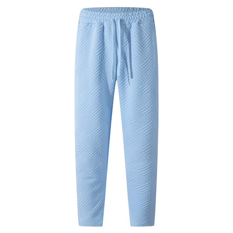 Men's comfortable leisure pants with modern structural design Lisslune