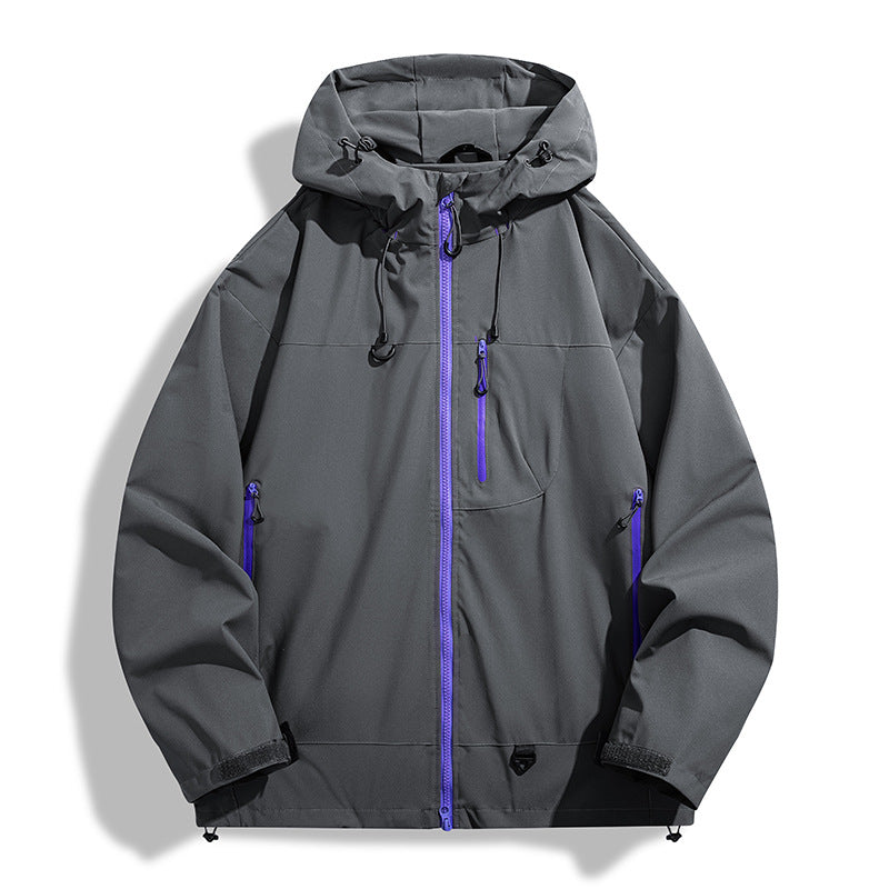Men Water-Repellent Outdoor Jacket Lisslune