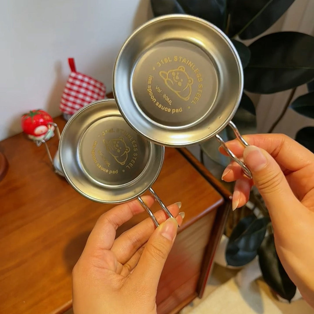Lisslune | Fun Size Stainless Steel Dipping Bowl