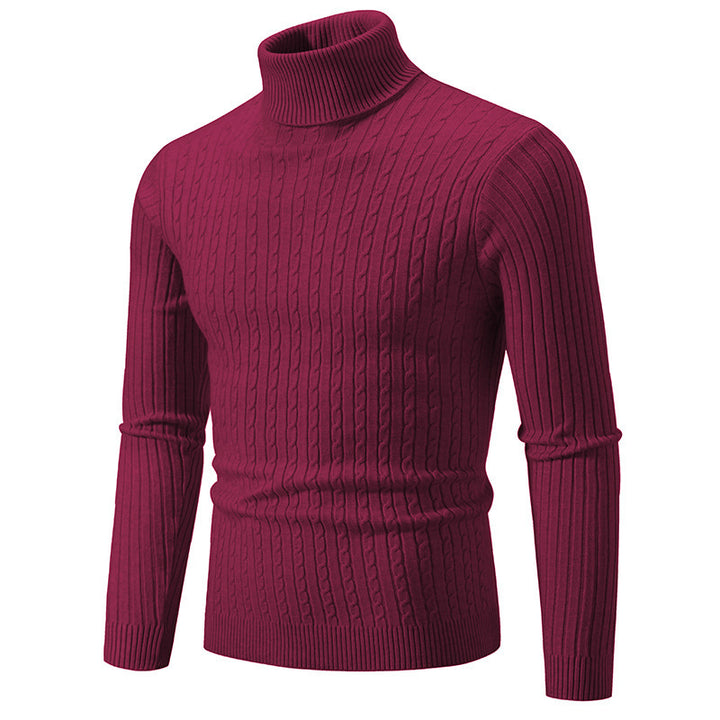 Men's turtleneck sweater made of comfortable knit quality Lisslune