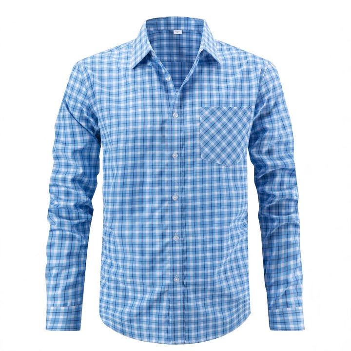 Men's Checked Shirt Lisslune