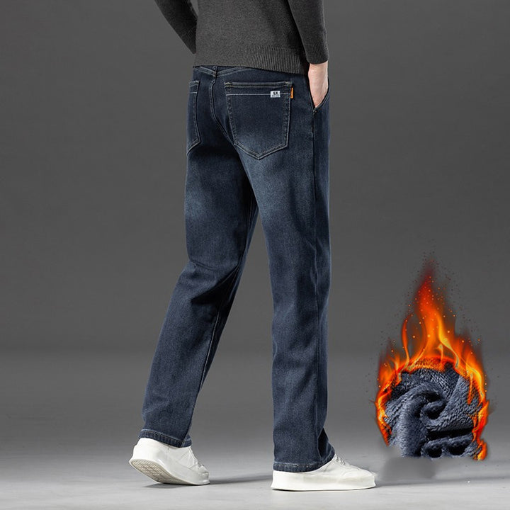 Men's Slim-Fit Jeans with Stretch Technology Lisslune