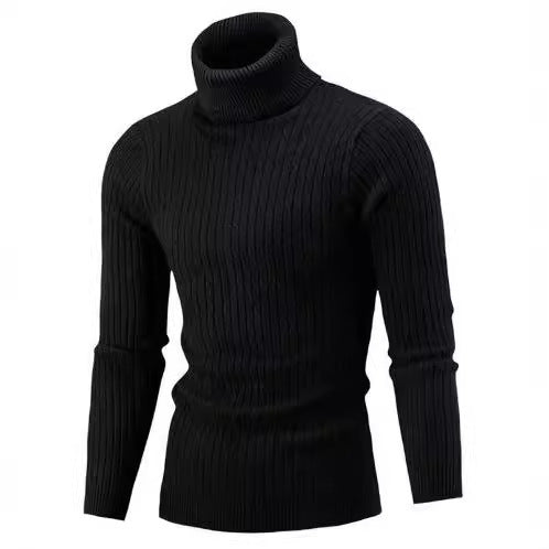 Men's turtleneck sweater made of comfortable knit quality Lisslune