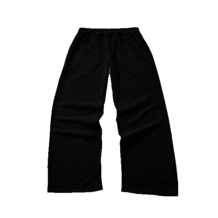 Women’s sporty casual pants with elastic waistband and side pockets Lisslune