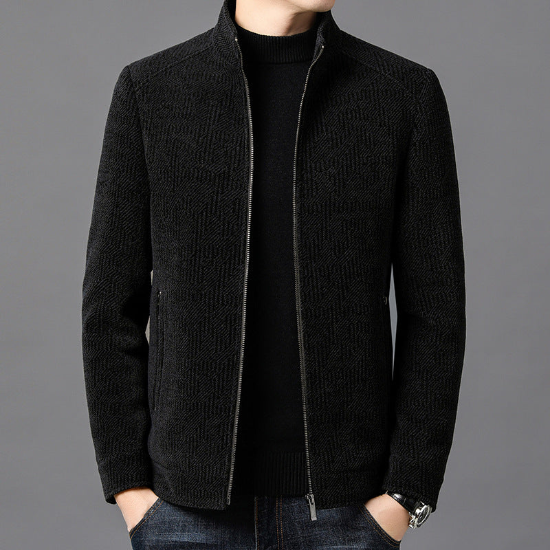 Men's Sporty and Elegant Jacket with Structured Design Lisslune