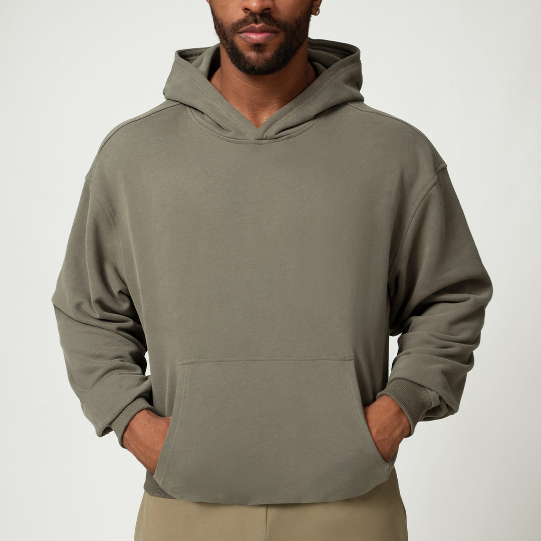 Men's Casual Hoodie Made Of Soft Cotton Blend Lisslune