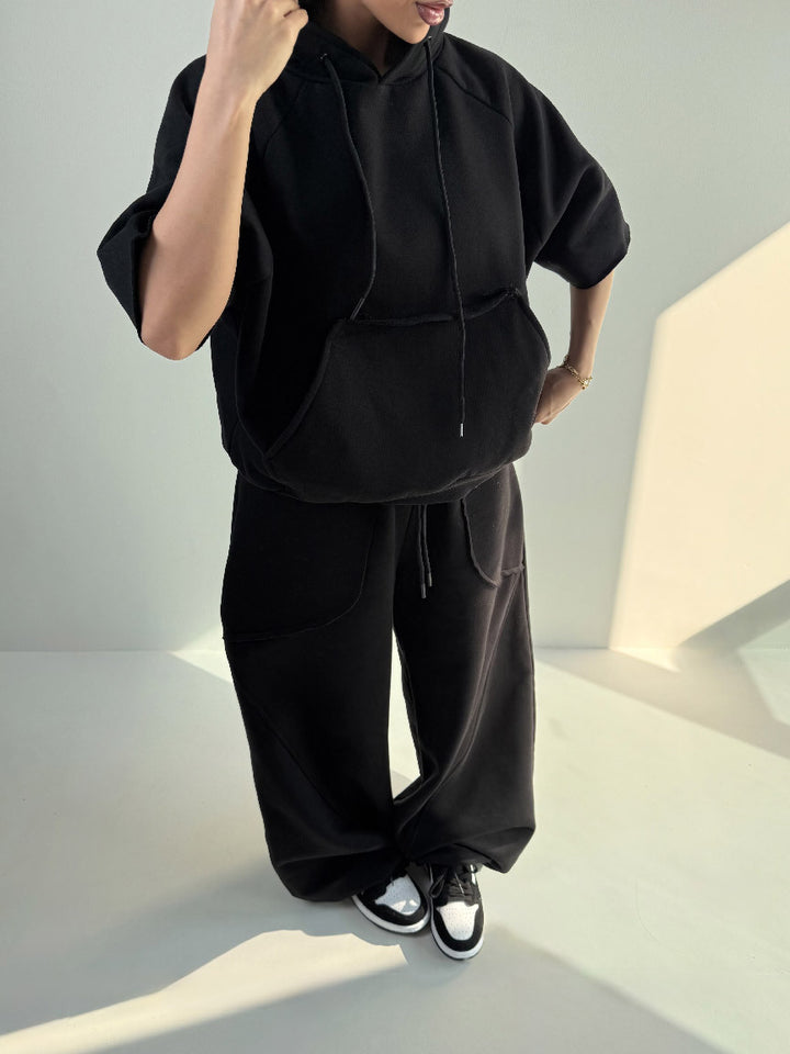 Women's oversized hoodie with kangaroo pocket Lisslune