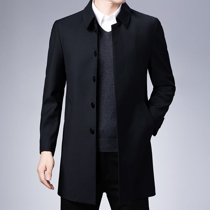 Men's Classic Trench Coat Lisslune
