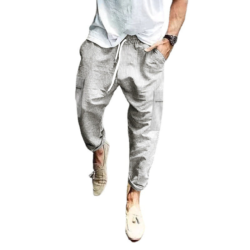 Men's comfortable cargo pants Lisslune
