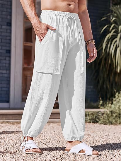 Men's airy leisure pants Lisslune